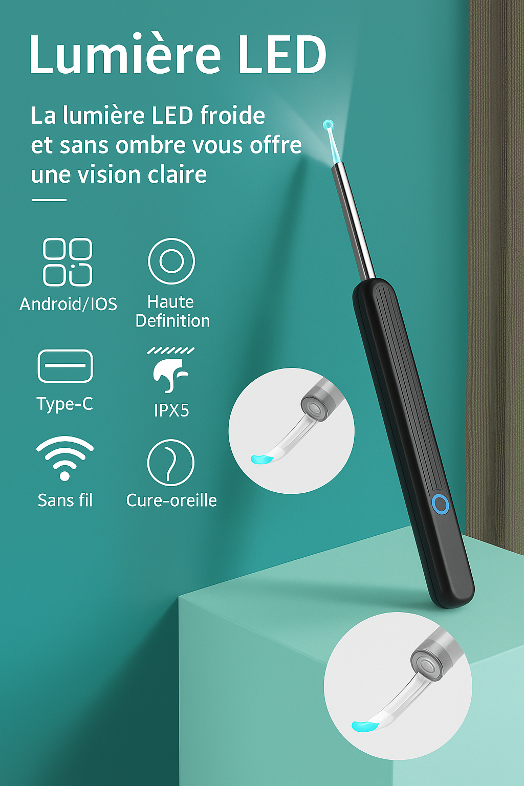 Nettoyant Auriculaire Auriclea